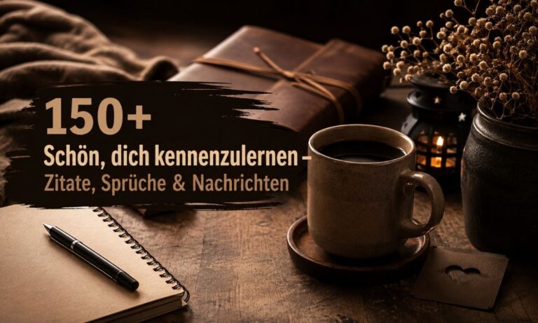 150+ Schön, dich kennenzulernen – Zitate, Sprüche & Nachrichten