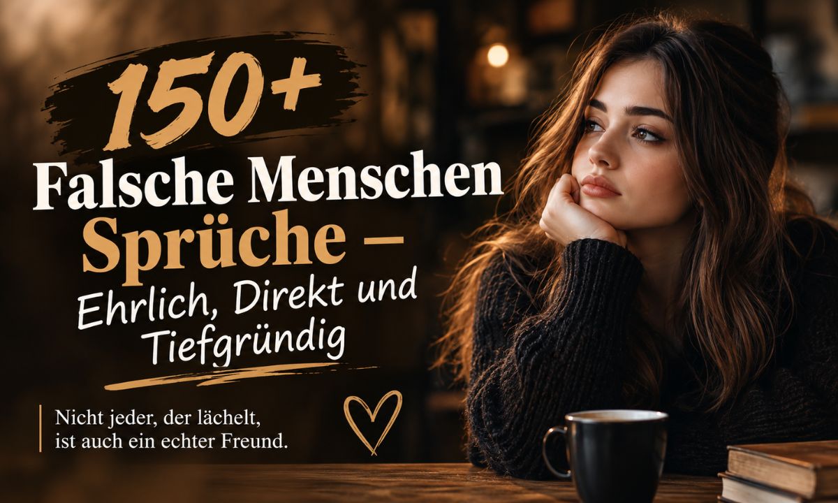 150+ Falsche Menschen Sprüche – Ehrlich, Direkt und Tiefgründig