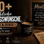 150+ Glückliche Montagswünsche, Sprüche & Zitate – Schöne Worte für einen positiven Wochenstart