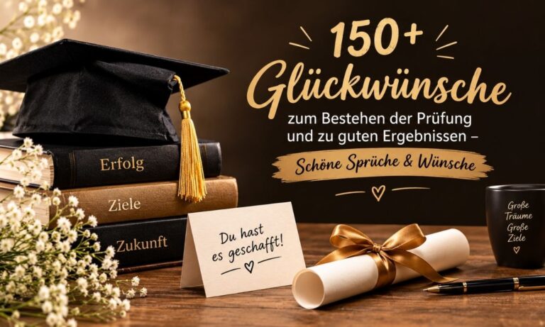 150+ Glückwünsche zum Bestehen der Prüfung und zu guten Ergebnissen – Schöne Sprüche & Wünsche