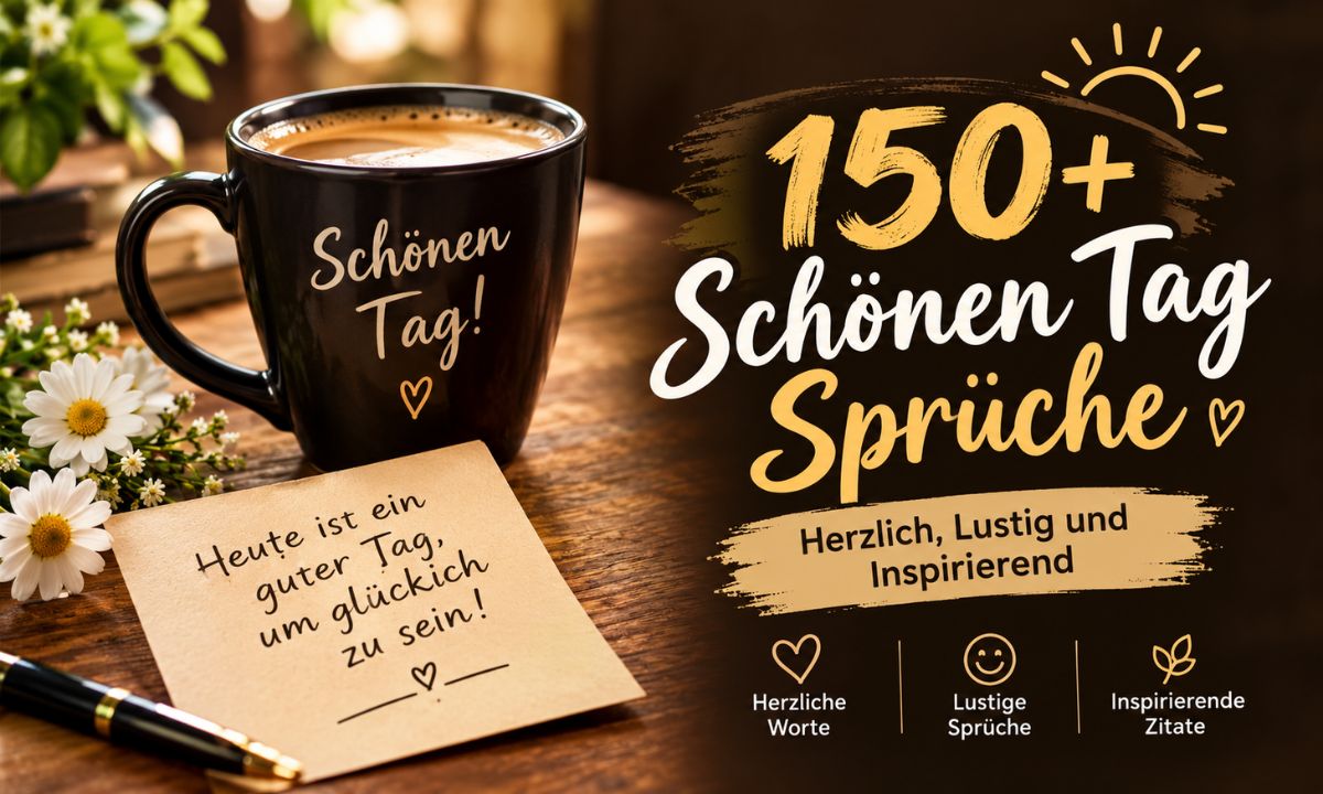 150+ Schönen Tag Sprüche – Herzlich, Lustig und Inspirierend