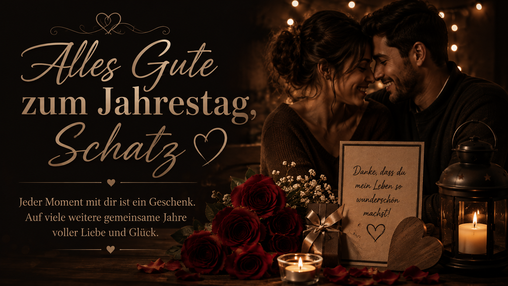 Alles Gute zum Jahrestag, Schatz