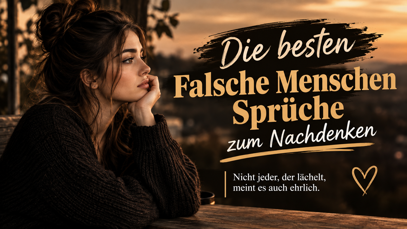 Die besten Falsche Menschen Sprüche zum Nachdenken