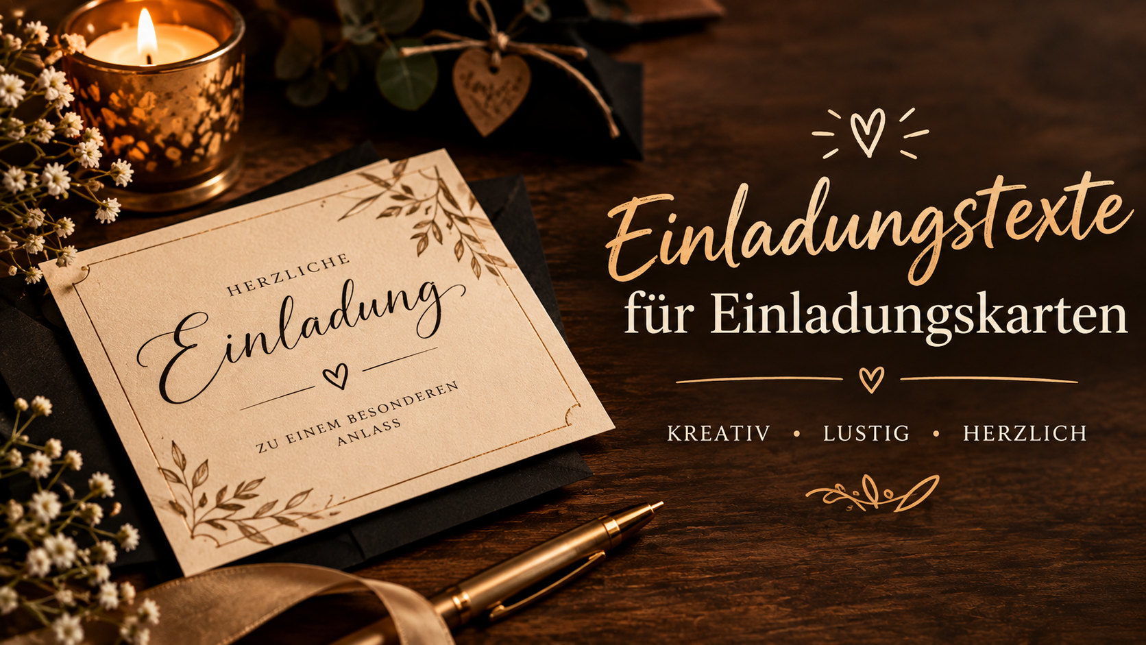 Einladungstexte für Einladungskarten
