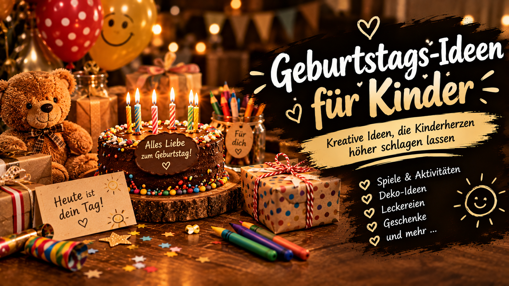 Geburtstags-Ideen für Kinder