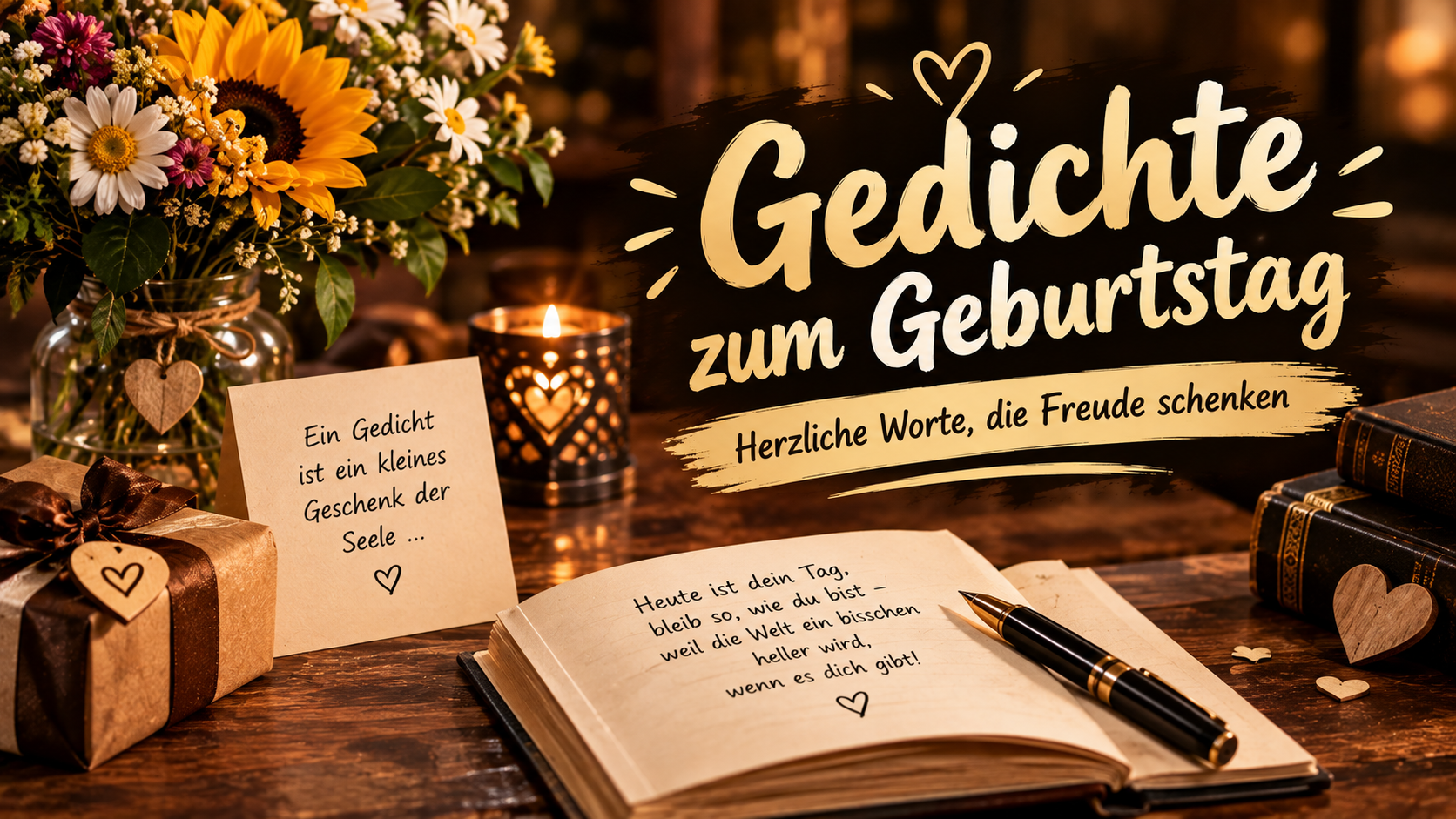 Gedichte zum Geburtstag