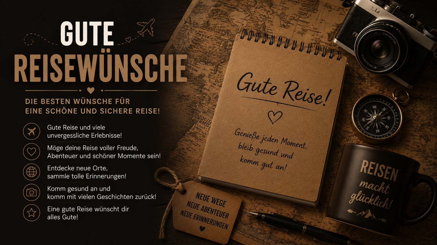 Gute Reisewünsche