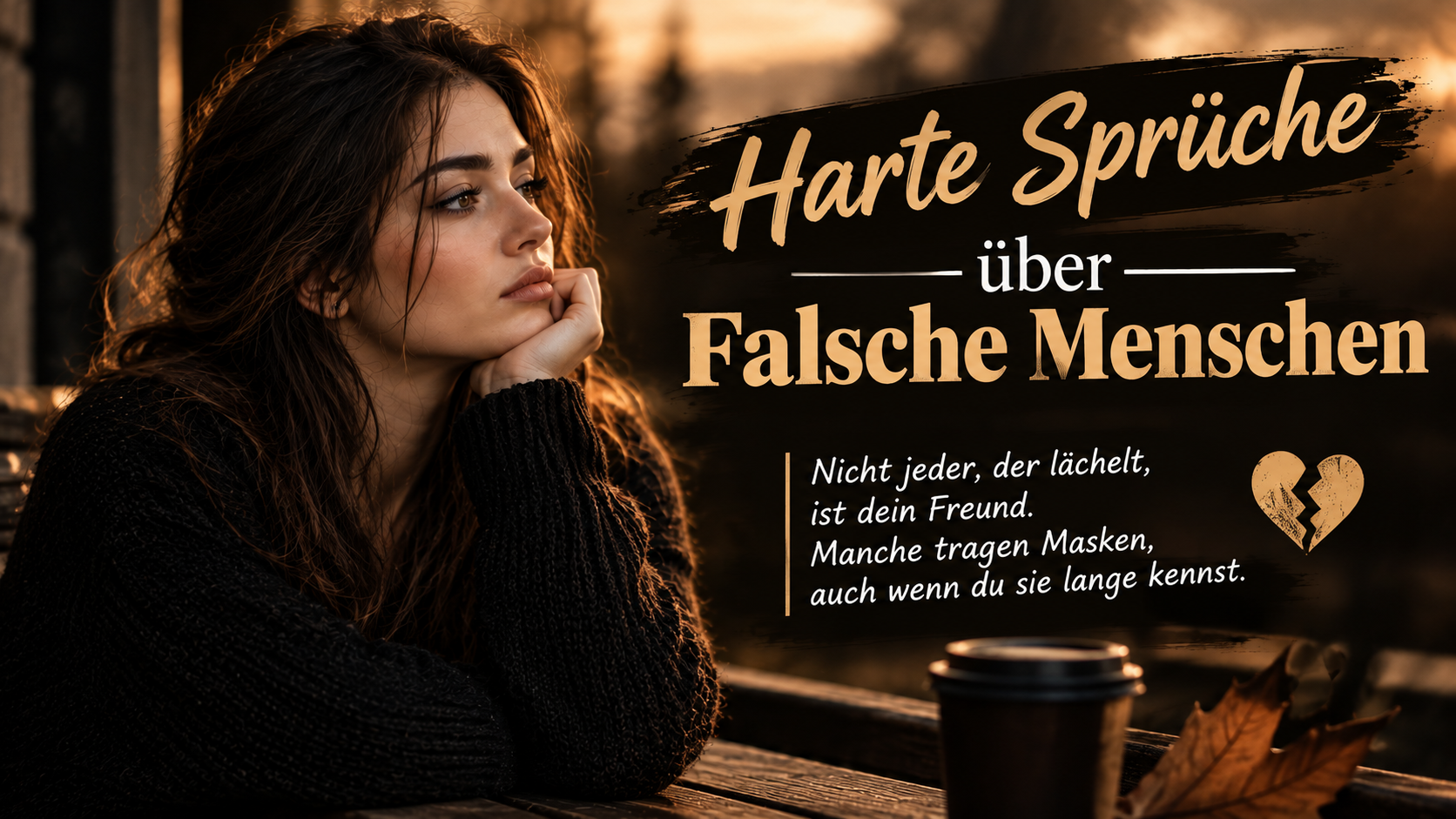 Harte Sprüche über falsche Menschen