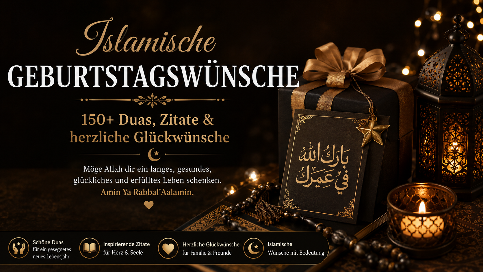 Islamische Geburtstagswünsche