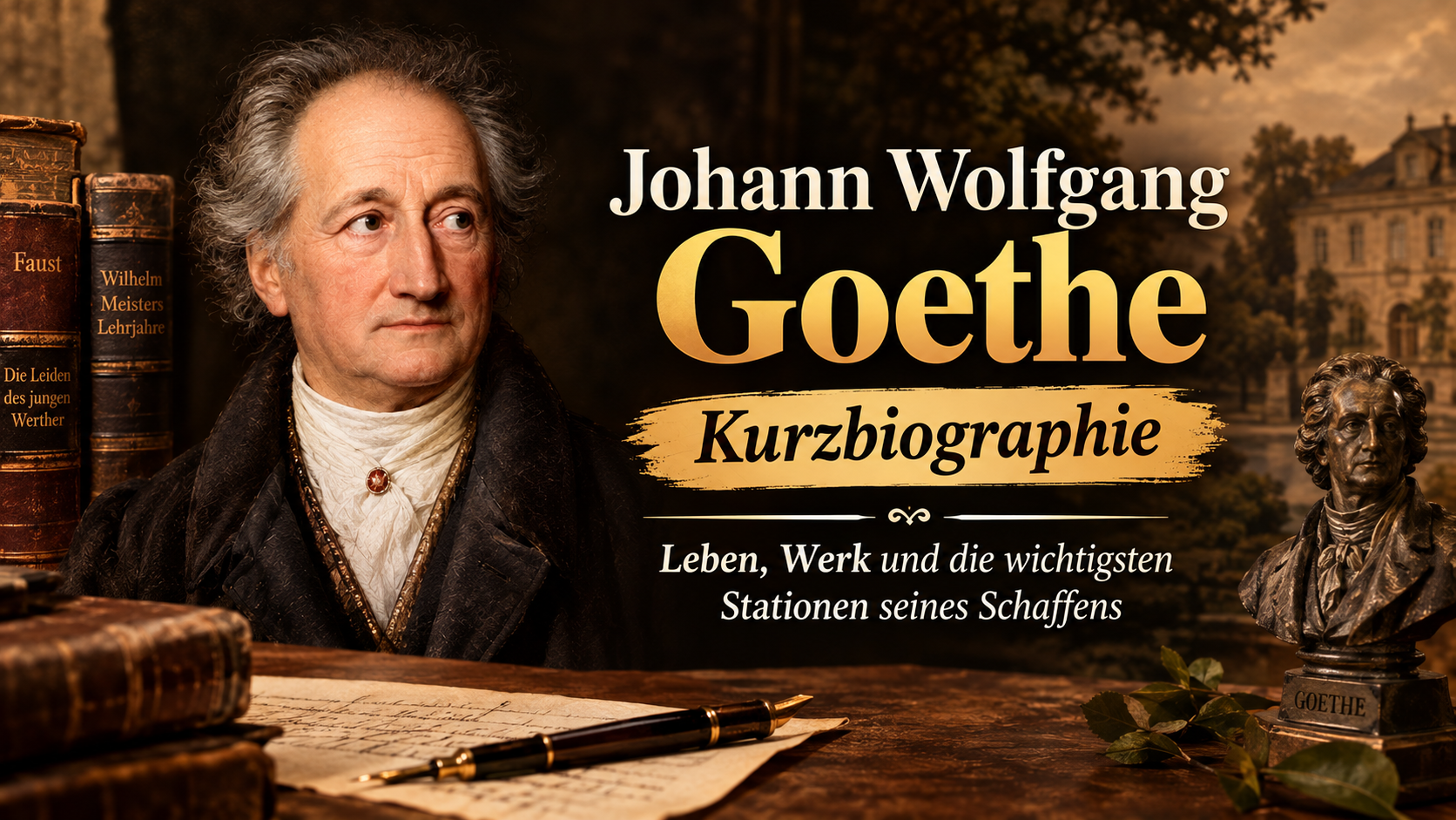 Johann Wolfgang Goethe - Kurzbiographie