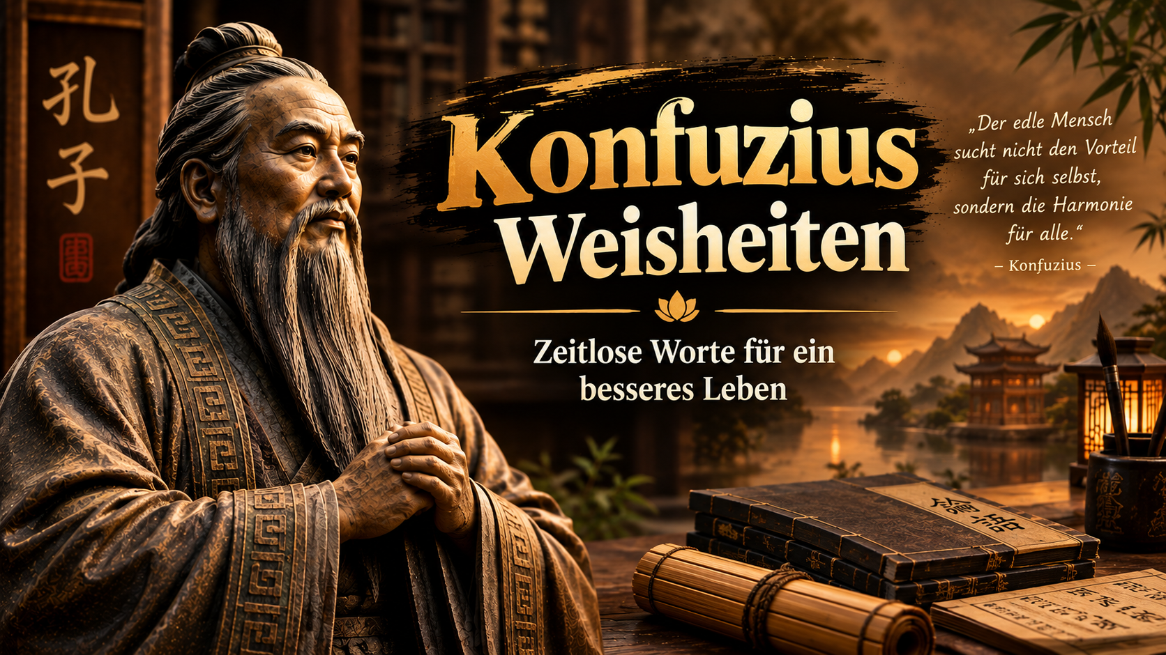 Konfuzius Weisheiten