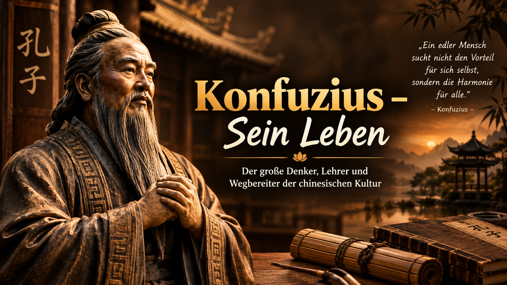 Konfuzius – Sein Leben