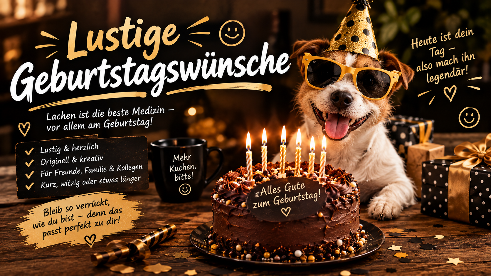 Lustige Geburtstagswünsche