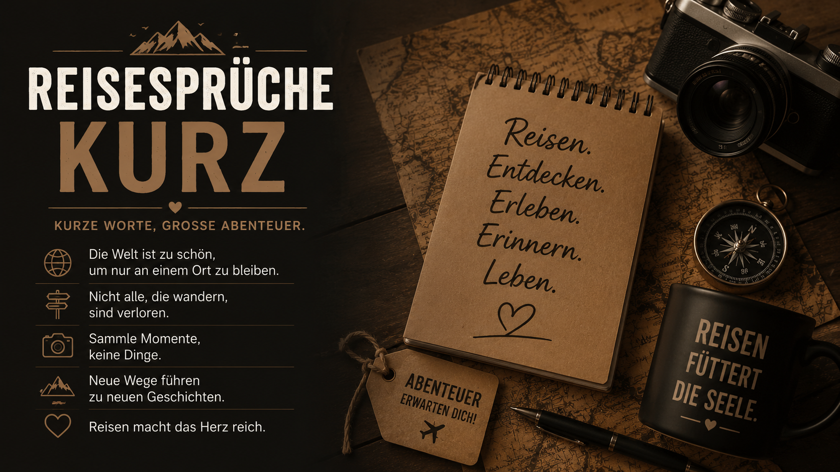 Reisesprüche kurz