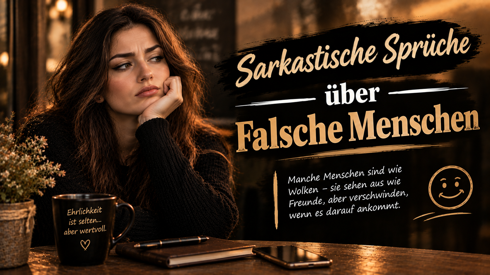 Sarkastische Sprüche über falsche Menschen