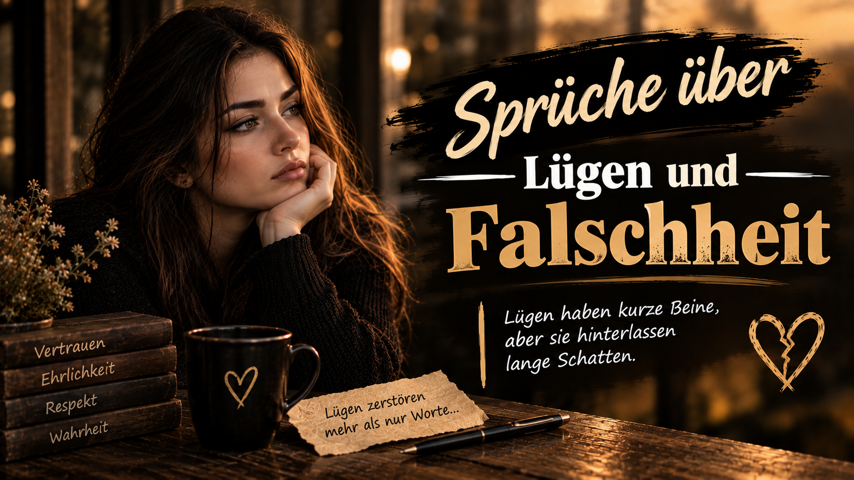 Sprüche über Lügen und Falschheit