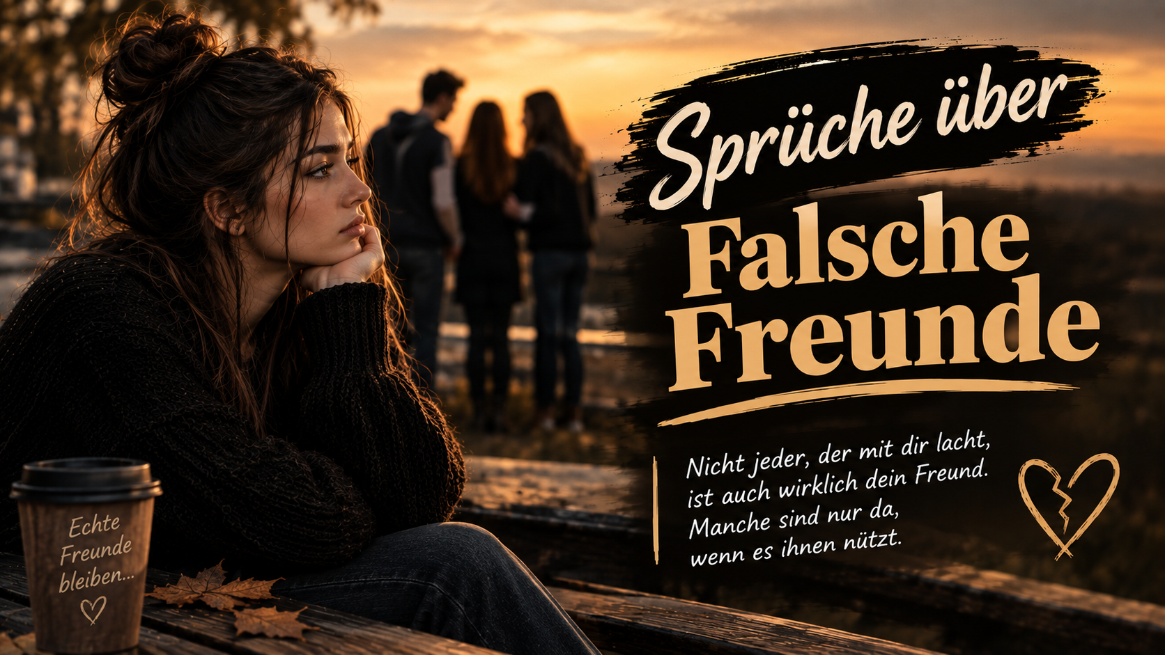Sprüche über falsche Freunde