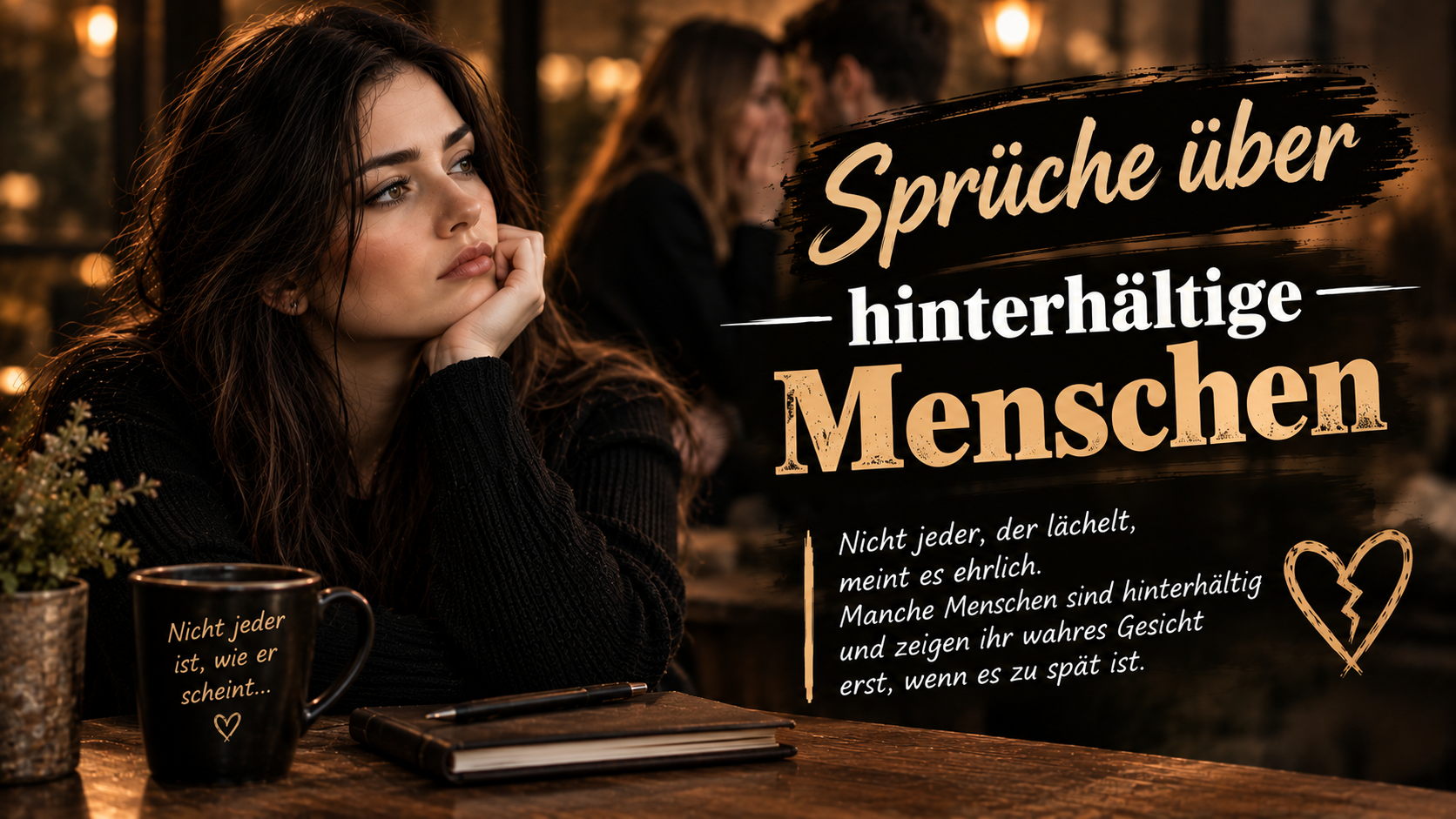 Sprüche über hinterhältige Menschen
