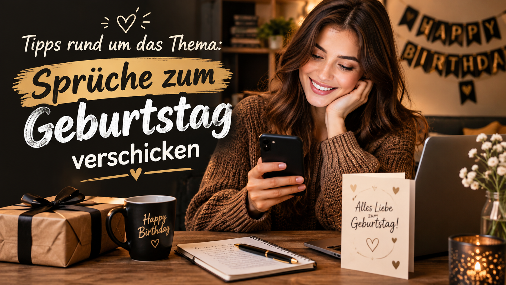 Tipps rund um das Thema „Sprüche zum Geburtstag verschicken“