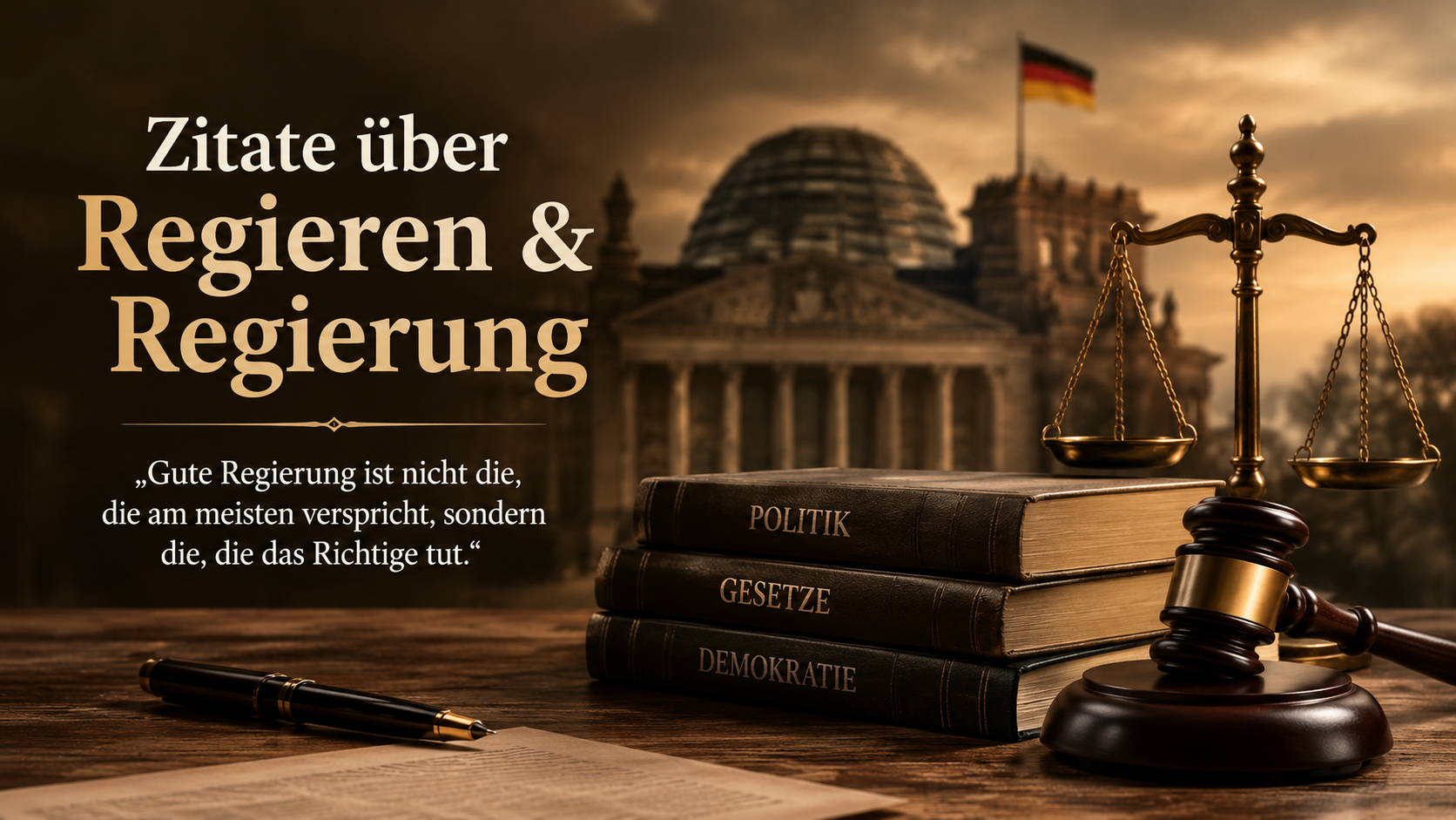 Zitate über Regieren & Regierung