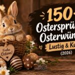 150+ Ostersprüche & Osterwünsche – Lustig & Kurz (2026)