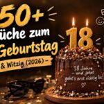 150+ Sprüche zum 18. Geburtstag – Lustig & Witzig (2026)