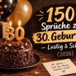 150+ Sprüche zum 30. Geburtstag – Lustig & Schön (2026)