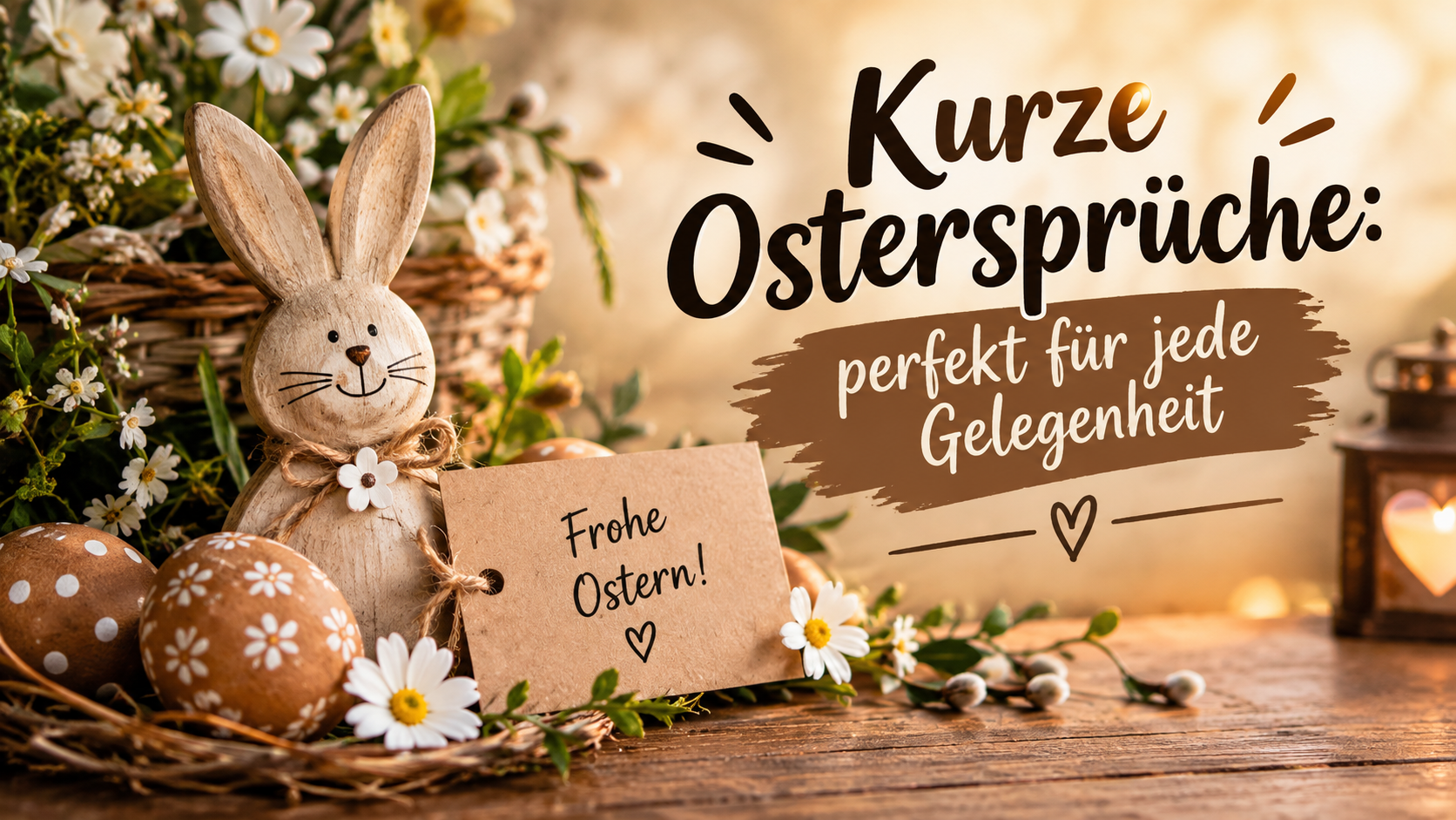 Kurze Ostersprüche perfekt für jede Gelegenheit