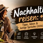 Nachhaltig reisen Tipps, Ideen & lustige Sprüche (2026)