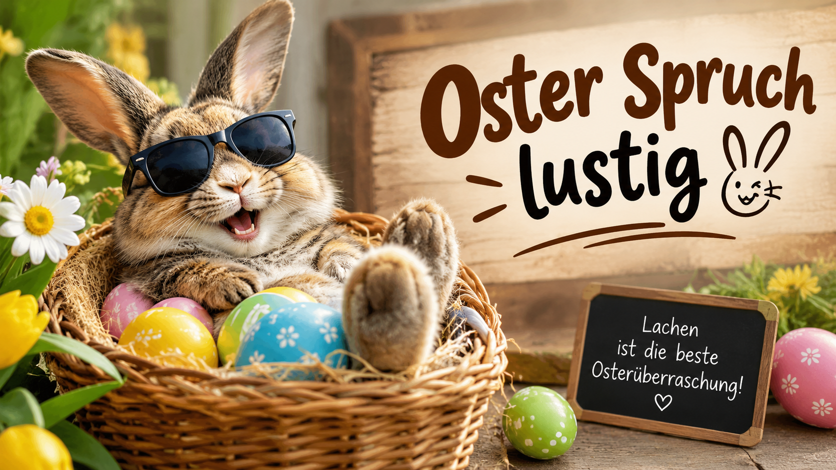 Oster Spruch lustig