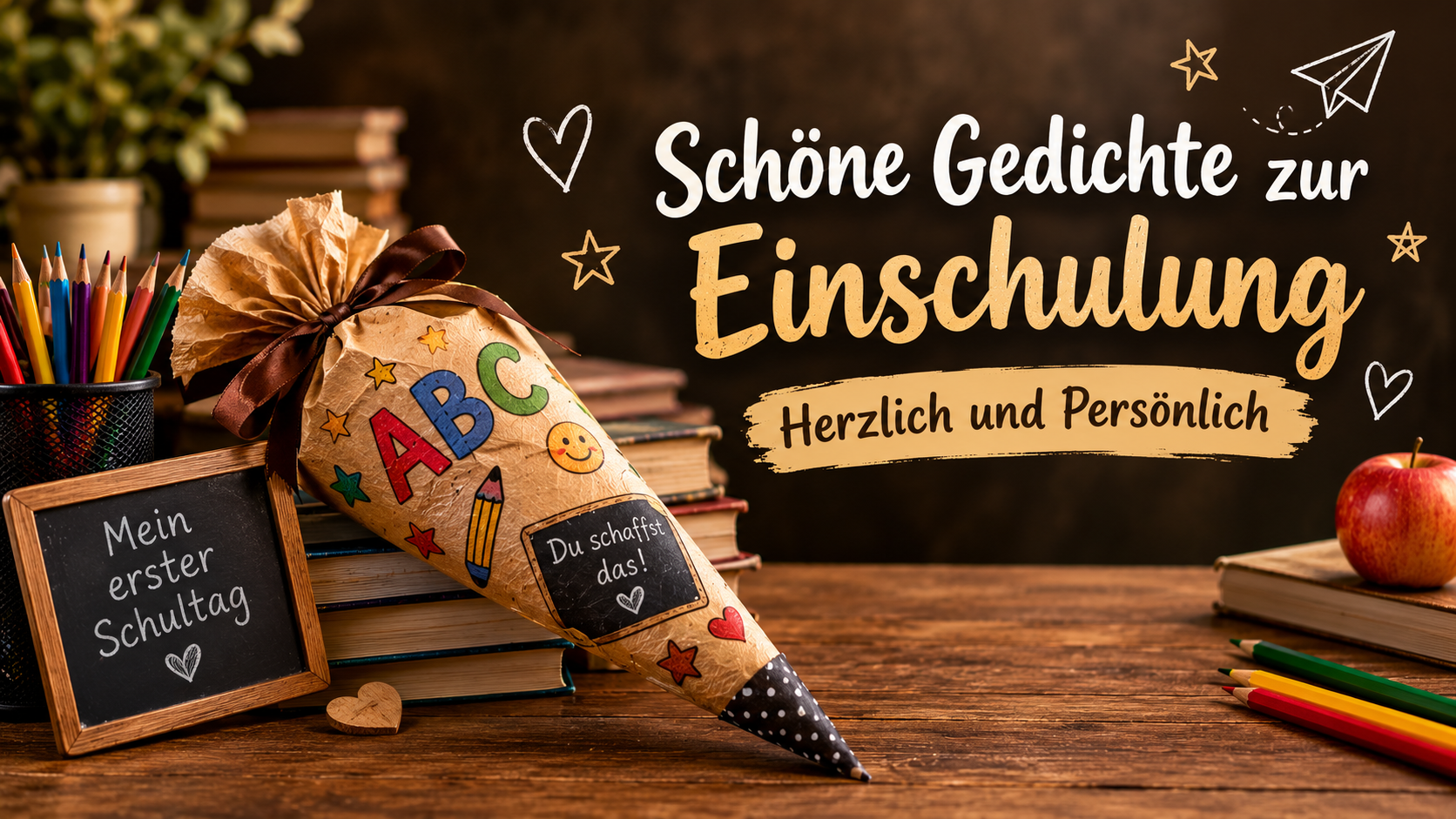 Schöne Gedichte zur Einschulung – Herzlich und Persönlich