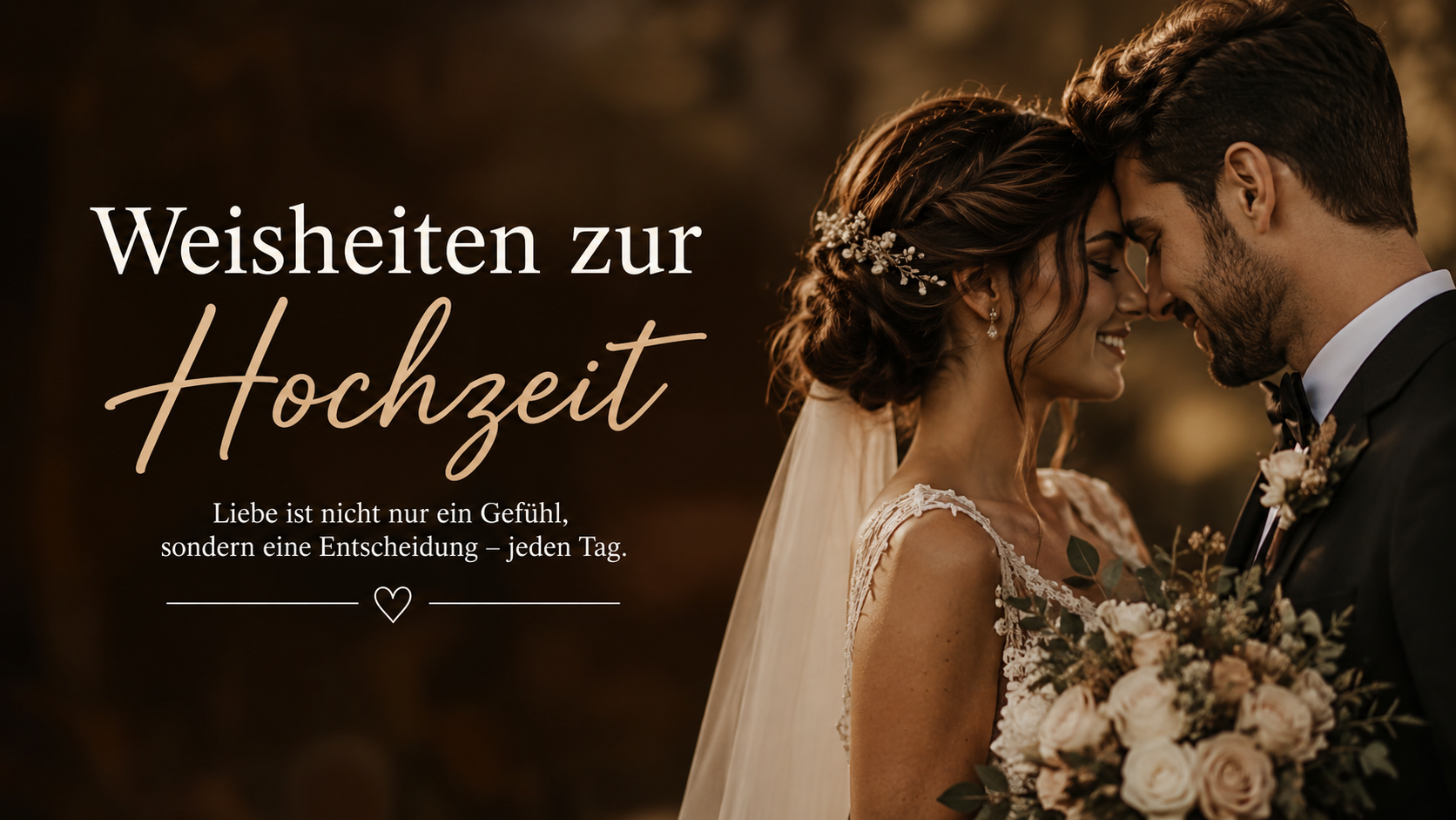 Weisheiten zur Hochzeit